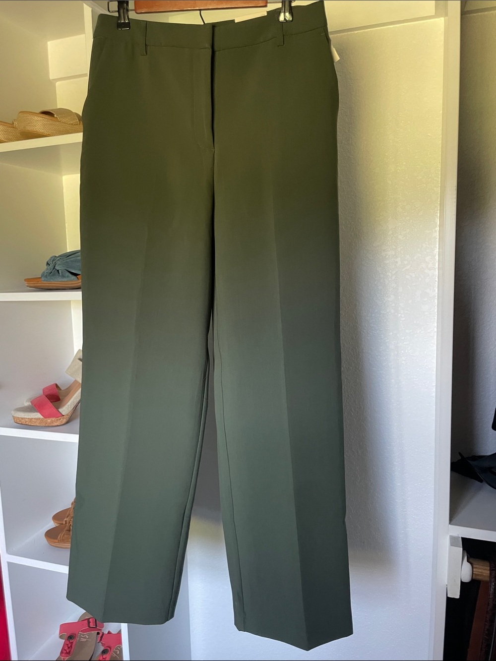 JOIE Hi-Rise Straight Leg Trouser
